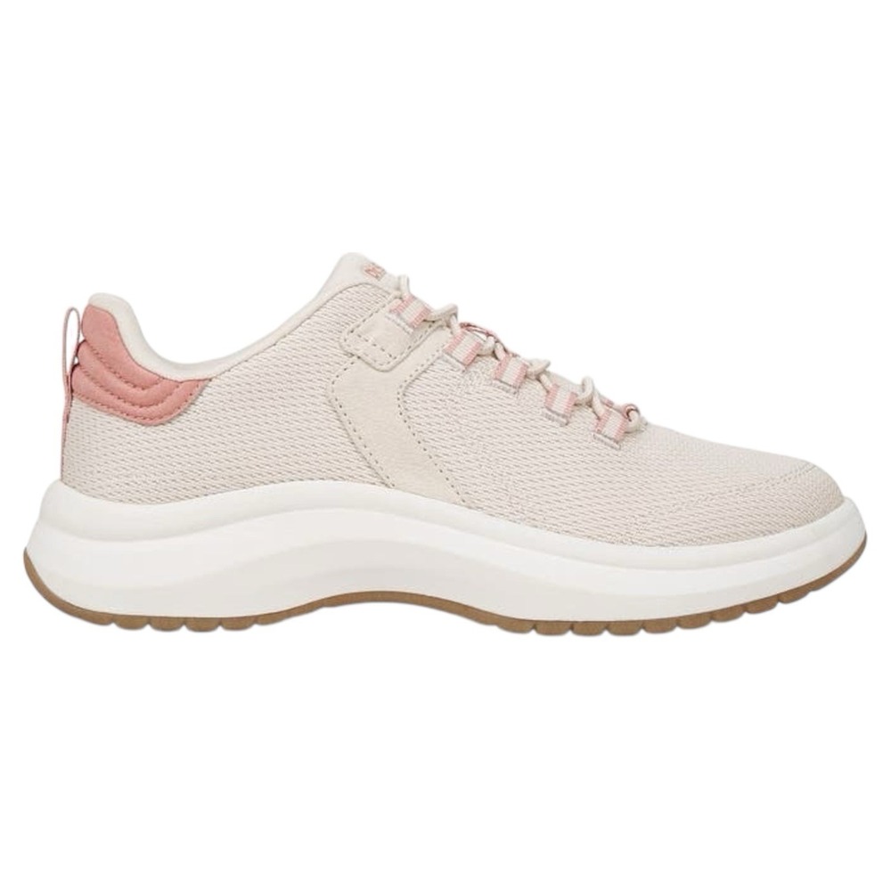 Dr Scholls Womens Sneakers Shoes Beige Pink Lace Up Comfort Walking Size 11M